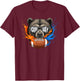 Game Day Bear Lover Sport Football Fans for Adult Youth Girl T-Shirt - T-Shirt | Maroon