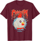 Palworld Chikipi Heavy Metal Character Portrait Video Game T-Shirt - T-Shirt | Maroon