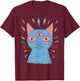 Third Eye Cat T-Shirt - T-Shirt | Maroon