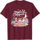 Mystical Magical Retro Aesthetic Space Gift Men Women T-Shirt - T-Shirt | Maroon