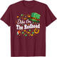 Funny Irish St Patricks Day Shamrock Dibs On The Redhead T-Shirt - T-Shirt | Maroon
