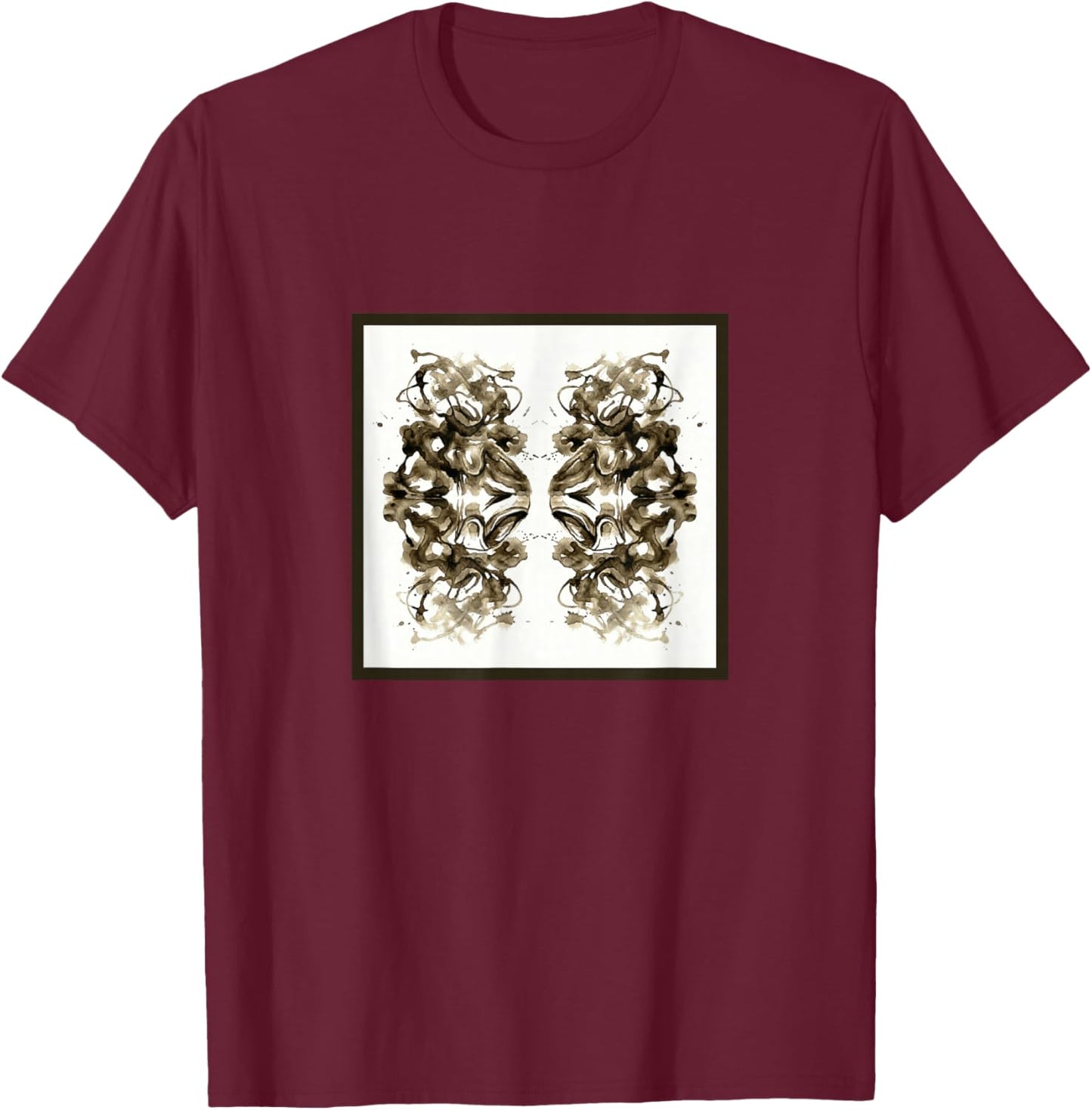 Rorschach Test for Diaper Lover T-Shirt - T-Shirt | Maroon