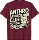 Furry Fandom Animal Fursonas Club Anthropomorphic T-Shirt - T-Shirt | Maroon