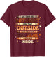 We Can Be Different But Have Same Heart Inside Black History T-Shirt - T-Shirt | Maroon