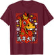 Chinese New Year 2026 Year of The Horse Lunar New Year 2026 T-Shirt - T-Shirt | Maroon
