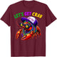 Let Get Cray Crawfish Beads Funny Men Women Costume T-Shirt - T-Shirt | Maroon