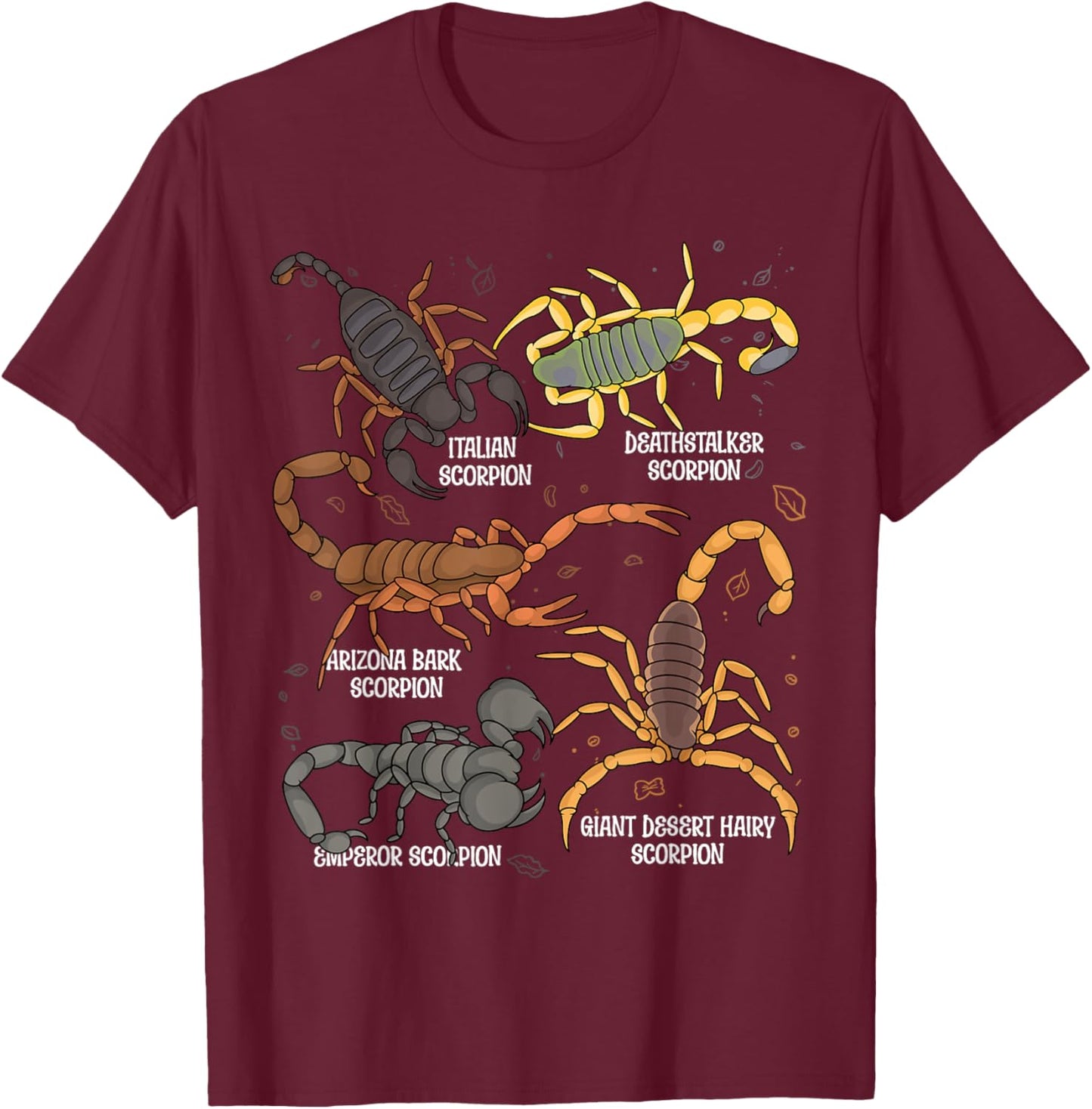 Scorpions Lover Kids Arachnology Emperor Scorpion T-Shirt - T-Shirt | Maroon