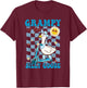 Grampy of The Silly Goose First Birthday Family Matching T-Shirt - T-Shirt | Maroon