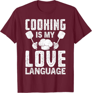 Funny Chef Humor for Food Lovers and Home Cooks T-Shirt - T-Shirt | Maroon