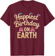 Princess Birthday Party Decorations Bday Girls Birthday T-Shirt - T-Shirt | Maroon