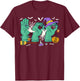 Halloween SPED Teacher Boo in ASL Boo Hands Sign Language T-Shirt - T-Shirt | Maroon