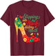 Stepping Into Black History Month High Heels Girls T-Shirt - T-Shirt | Maroon