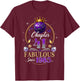 Chapter 41 Since 1985 Purple Disco Ball 41st Birthday Women T-Shirt - T-Shirt | Maroon