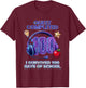 100th Days of School Cool Gaming Quest Completed Gamer Aura T-Shirt - T-Shirt | Maroon