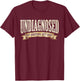 Undiagnosed But Something Ain't Right T-Shirt - T-Shirt | Maroon