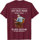 in His 80s T-Shirt - T-Shirt | Maroon