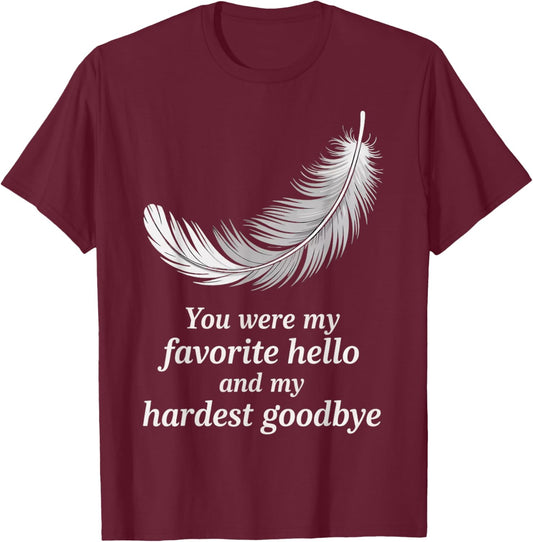 Forever in My Heart Pet Loss Memorial Rainbow Bridge T-Shirt - T-Shirt | Maroon