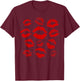 Kissing Red Lipstick Lips Happy Valentines Women Girls T-Shirt - T-Shirt | Maroon