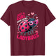 Girls Ladybug T-Shirt - T-Shirt | Maroon