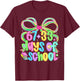 67 33 Days of School Shirts Kids Girls 100th Day of School T-Shirt - T-Shirt | Maroon