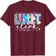 Unit Clerk Appreciation Unit Clerks Leopard T-Shirt - T-Shirt | Maroon
