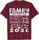 Family Reunion 2026 Funny Family Lovers T-Shirt - T-Shirt | Maroon