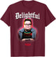 Stranger Things Dustin Henderson Delightful T-Shirt - T-Shirt | Maroon