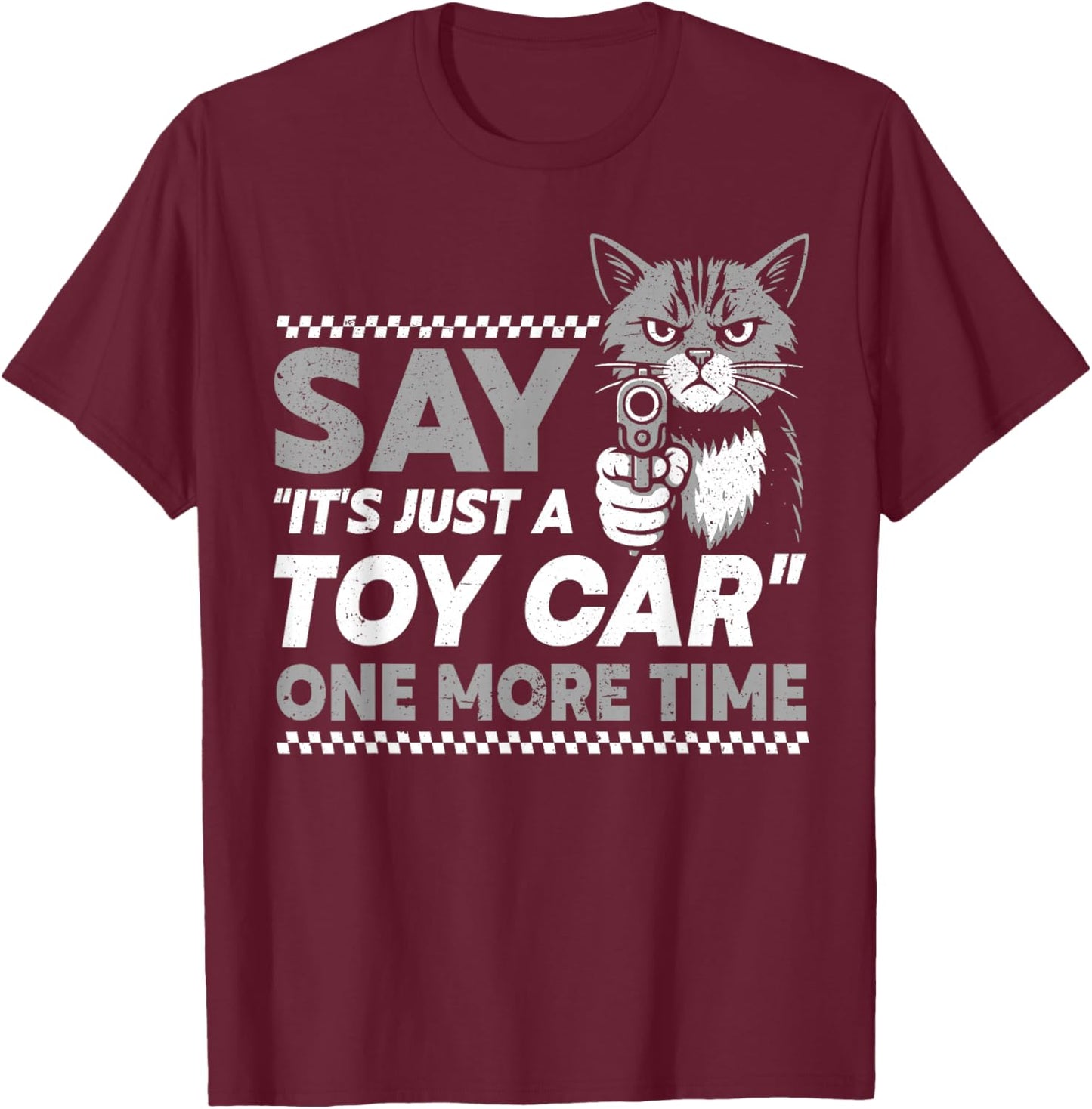 Slot car Rc car Racing T-Shirt - T-Shirt | Maroon