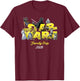 Star Wars Family Trip 2026 Classic Characters Vacation T-Shirt - T-Shirt | Maroon