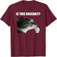 is This Ragebait Cat Meme T-Shirt - T-Shirt | Maroon
