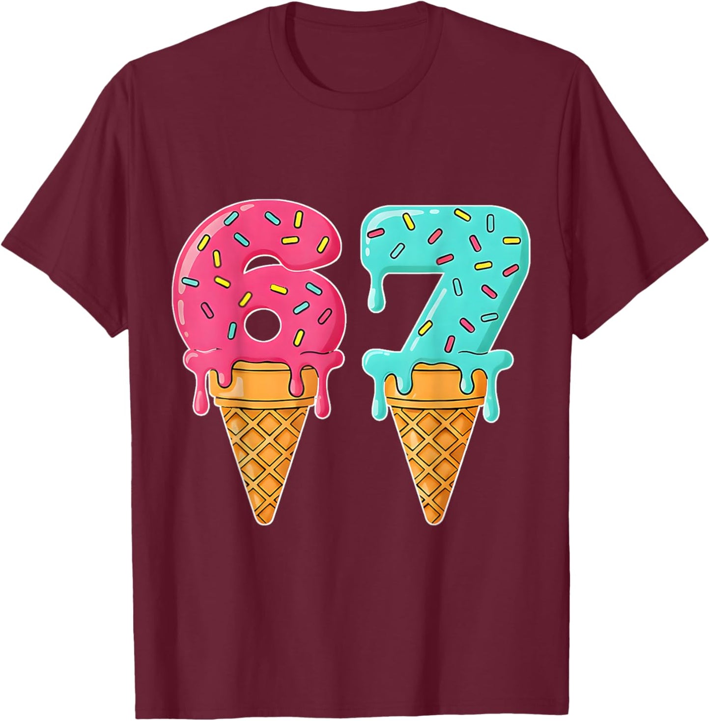 Baseball Life Style 101 Apparel Youth Drip Baseball Boys Kid T-Shirt - T-Shirt | Maroon