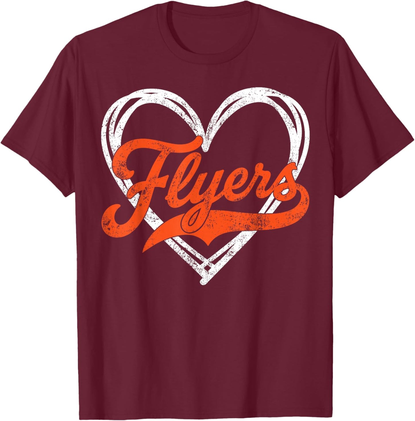 Flyers Vintage Women Boys Girls Kids Youth T-Shirt - T-Shirt | Maroon
