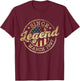 Legend Since March 1997 Vintage 29th Birthday Classic T-Shirt - T-Shirt | Maroon