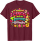 Cinco De Drinko Bitchachos Shirts Women Girls Cinco De Mayo T-Shirt - T-Shirt | Maroon