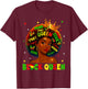 Black History Queen Black History Month Women African T-Shirt - T-Shirt | Maroon
