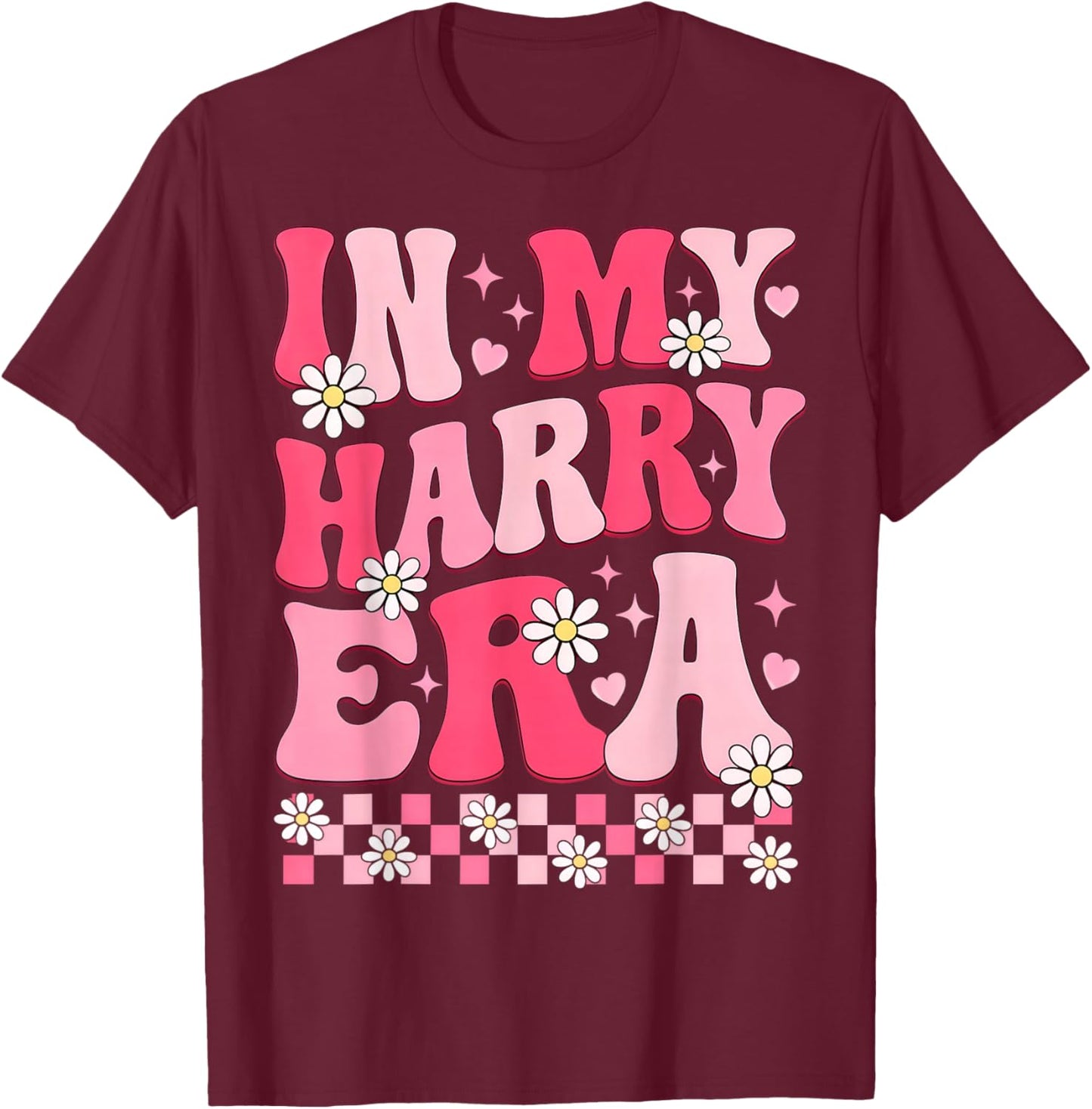 Vintage in My Harry Era Retro Gift Men Women Kids T-Shirt - T-Shirt | Maroon