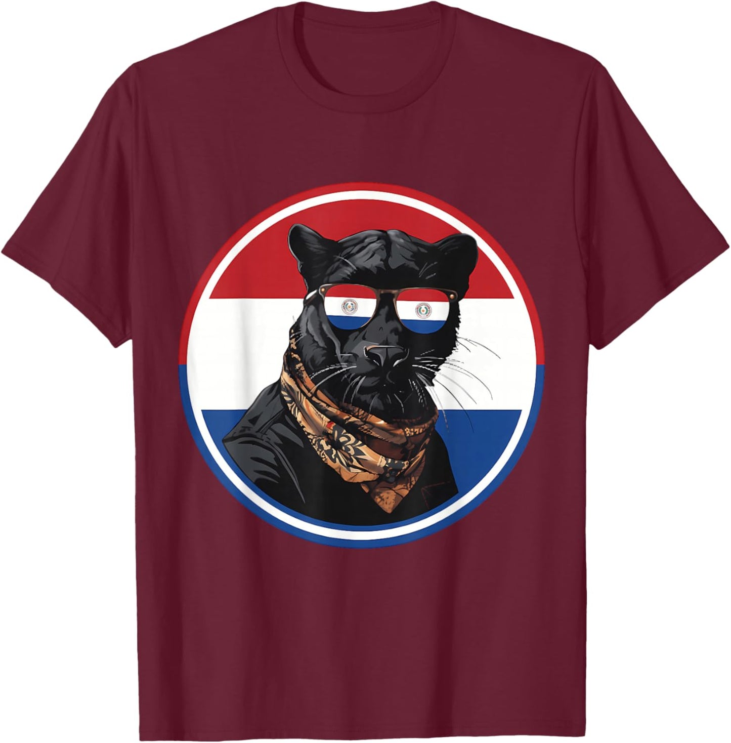 Paraguay Flag Paraguayan Roots T-Shirt - T-Shirt | Maroon
