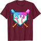 Baseball Sport Respect The Drip Boys Baseball T-Shirt - T-Shirt | Maroon