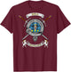 Bell Scottish Clan Badge Tartan & Swords (Back) T-Shirt - T-Shirt | Maroon