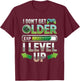 Gamer Birthday T-Shirt - T-Shirt | Maroon