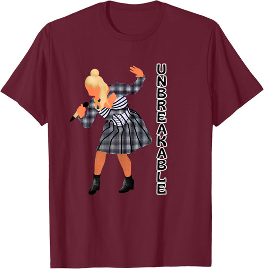 Six Queens Musicals Unbreakable Henry VIII Musical Theatre T-Shirt - T-Shirt | Maroon