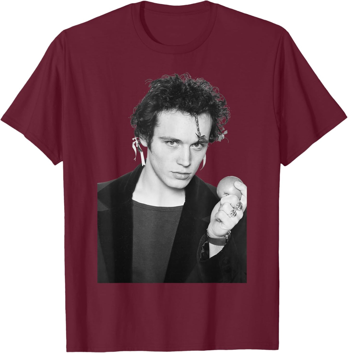 Adam and The Ants Prince Charming New Wave T-Shirt - T-Shirt | Maroon