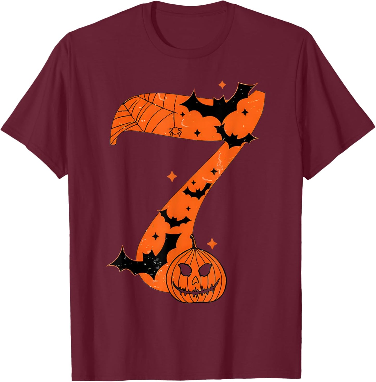 Funny 67 Six Seven 6 7 Meme Design Couples Halloween Costume T-Shirt - T-Shirt | Maroon