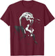Robin Gibb Bee Gees One for All World Tour 1989 T-Shirt - T-Shirt | Maroon