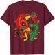 67 Black History Six Seven Coquette Bow Women Girls Kids T-Shirt - T-Shirt | Maroon