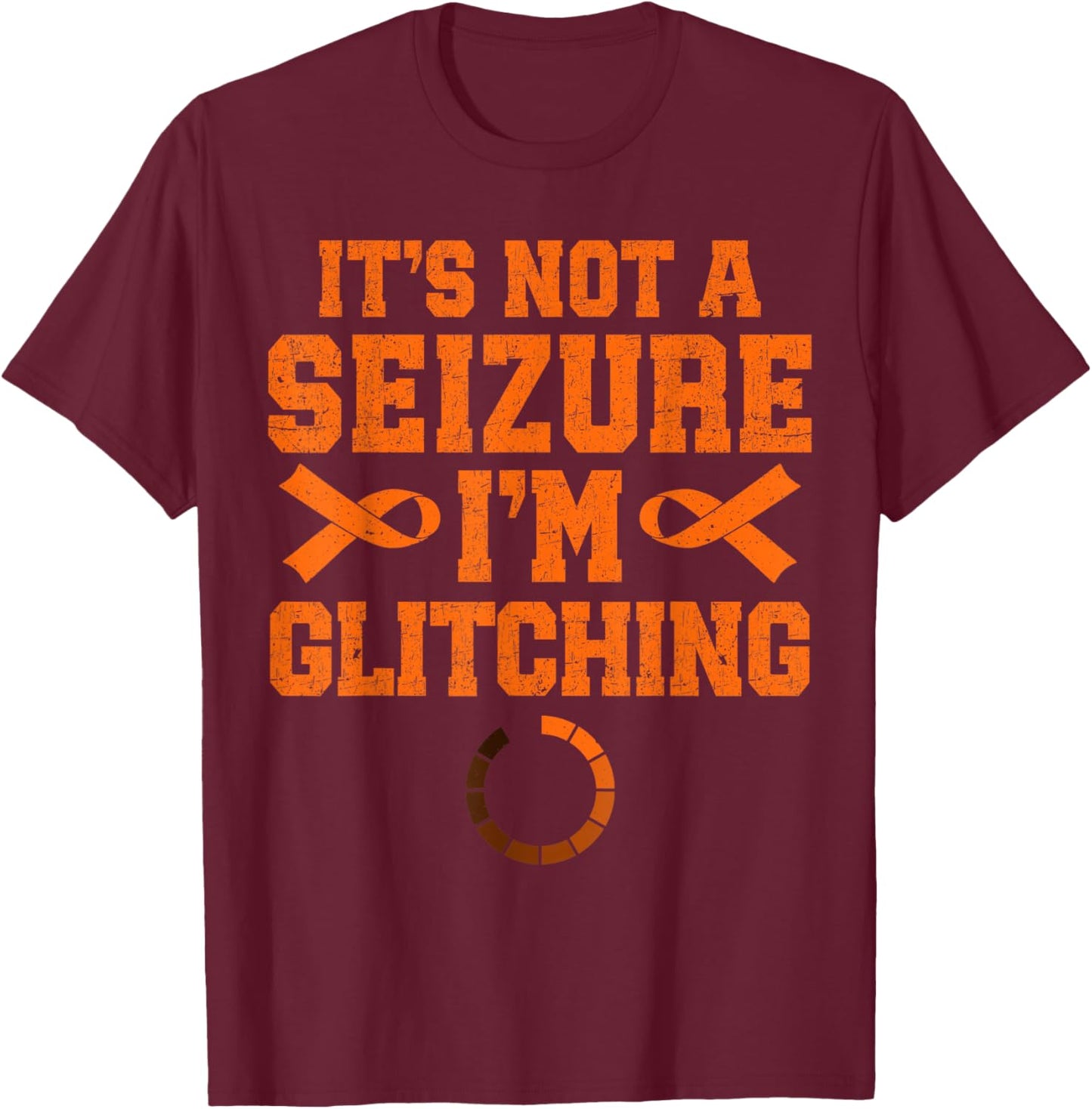 Functional Neurological Disorder FND Warrior T-Shirt - T-Shirt | Maroon