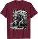 Chicano Cholo Graffiti Style Barrio Vibes T-Shirt - T-Shirt | Maroon