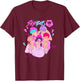 Kpop Demon Hunters Halloween Saja Boys Demon Group Portrait T-Shirt - T-Shirt | Maroon