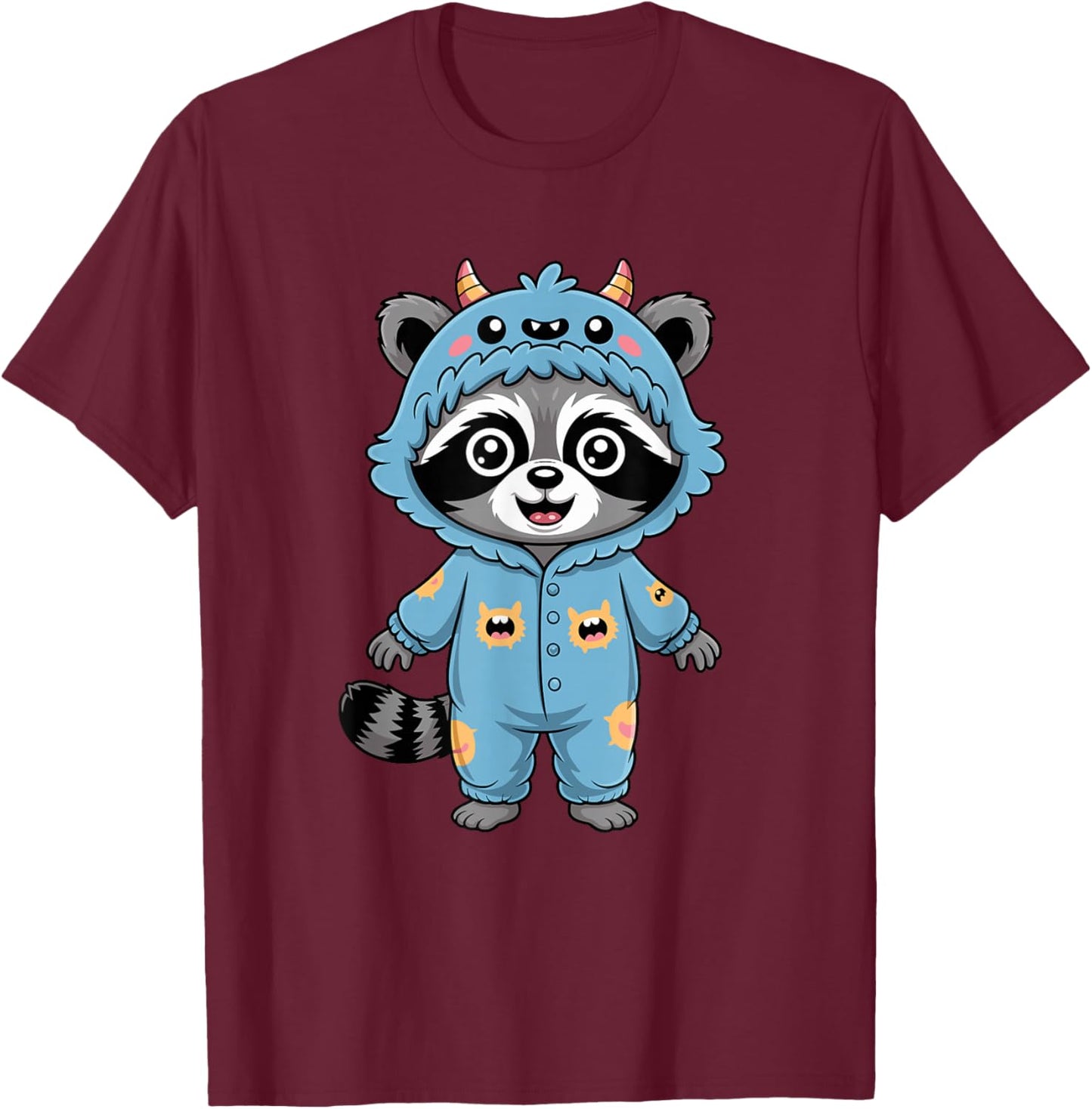 Monster Pajama T-Shirt - T-Shirt | Maroon