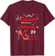 February 24 Birthday This Queen was Born on February 24th T-Shirt - T-Shirt | Maroon